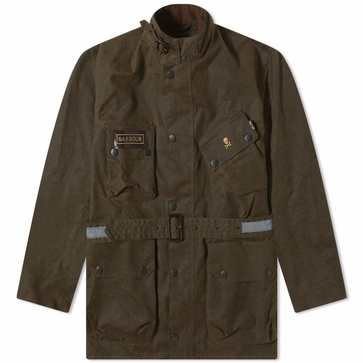 Photo: Barbour Men's Jack Wax Jacket in Olive