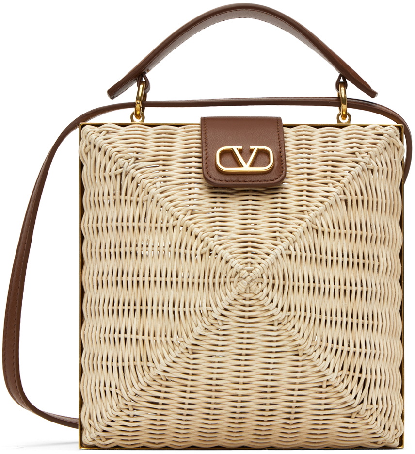 Valentino Garavani Beige Lamb Ovis Aries Aries Handbag