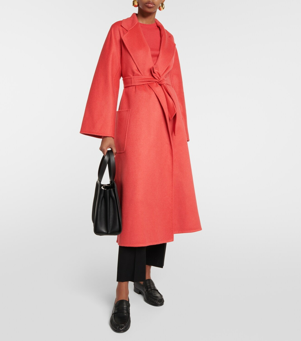 Max Mara Ludmilla cashmere wrap coat Max Mara
