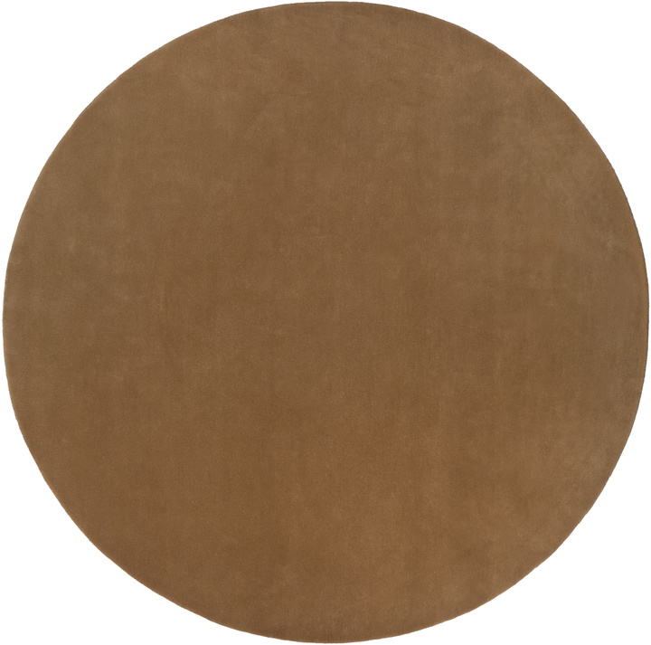 Photo: ferm LIVING Tan Stille Tufted Round Rug