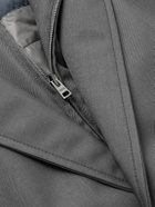 Herno - Shell Coat With Detachable Gilet - Gray
