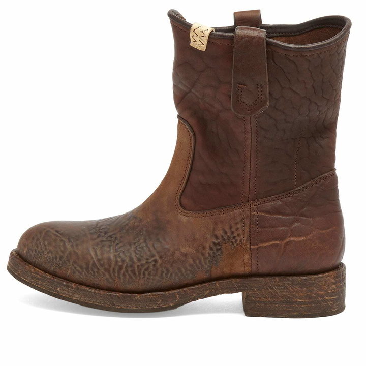Photo: Visvim Men's Wabanaki Folk Boots in Dark Brown