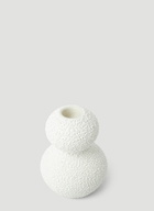 Marloe Marloe Set of Two Lava & Bone Candlestick Holders