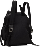 Versace Black Neo Nylon Jacquard Backpack