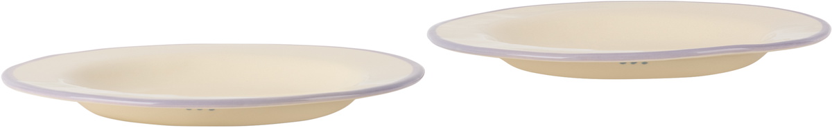 Laetitia Rouget Beige 'The way you make me feel' Plate Set