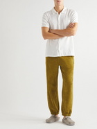 Vilebrequin - Play Tapered Cotton-Blend Terry Trousers - Green