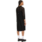Tricot Comme des Garcons Black Lace Dress