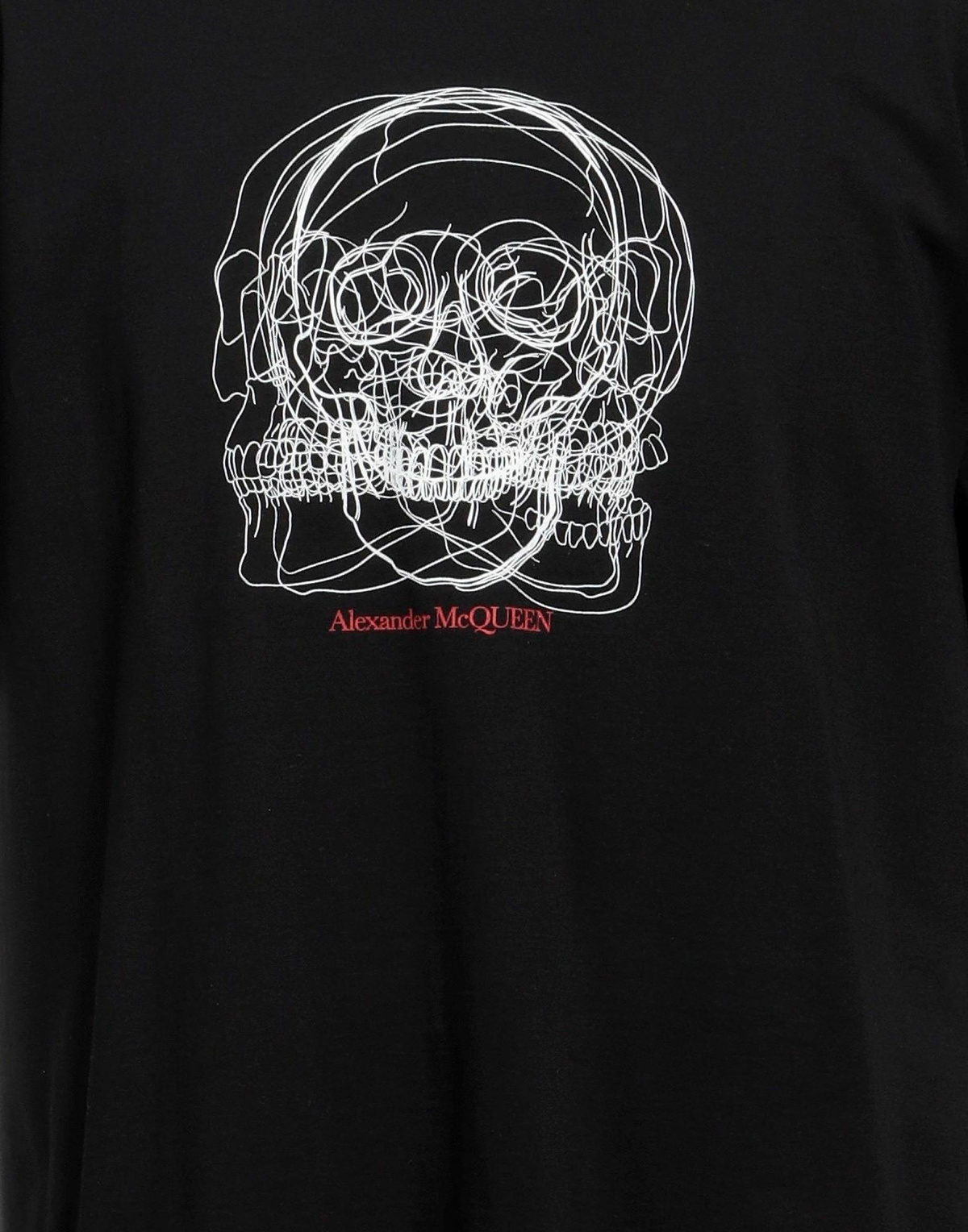 Mcqueen Mens T-shirt in Black