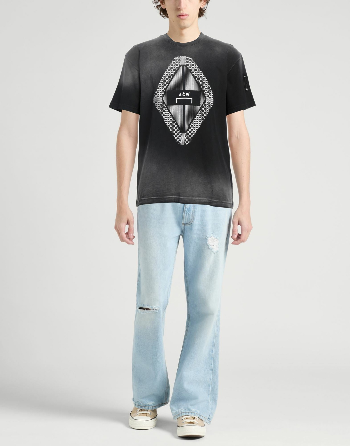 A-cold-wall* Mens T-shirt in Black