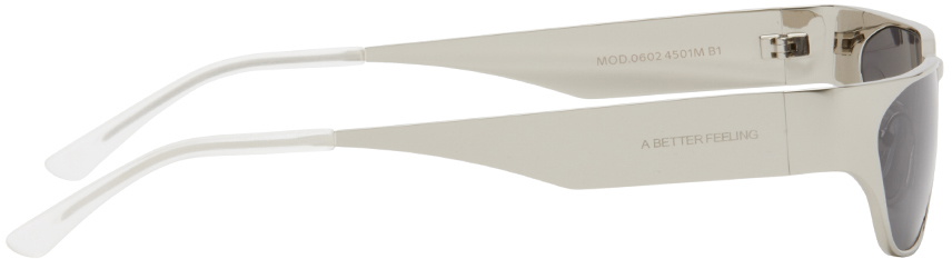 A BETTER FEELING Silver Echino Sunglasses