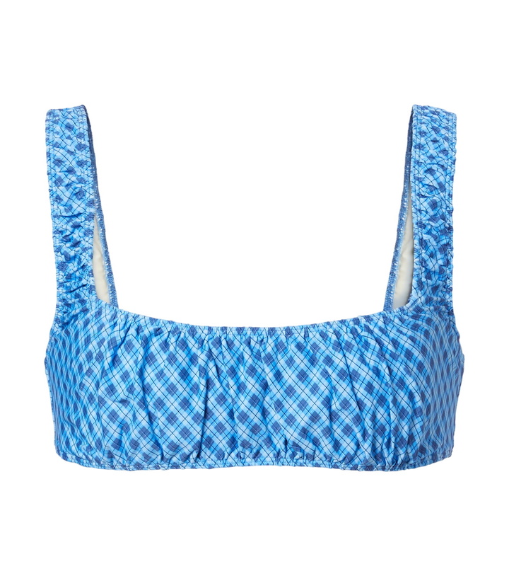 Photo: Montce Zoe plaid bikini top