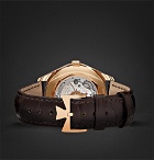 Vacheron Constantin - Fiftysix Automatic 40mm 18-Karat Pink Gold and Alligator Watch - Men - Silver