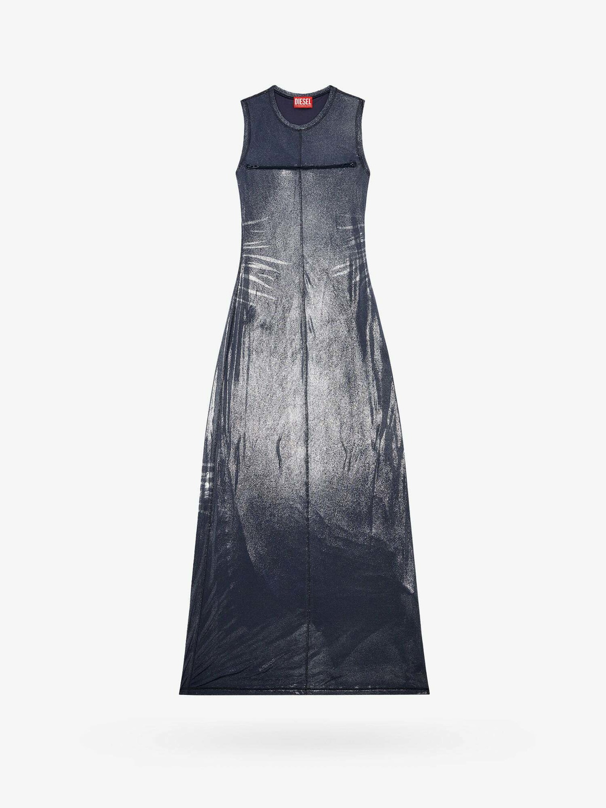 slim fit dress slacks Diesel Girls Knitted Dress in Silver