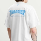 Adidas Men's x Thrasher AFA Argentina T-Shirt in Core White