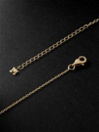 Mateo - Gold, Malachite and Diamond Pendant Necklace