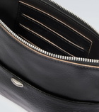 Our Legacy Supporter leather pouch with strap