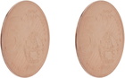 VAQUERA Bronze D'heygere Edition Coin Earrings