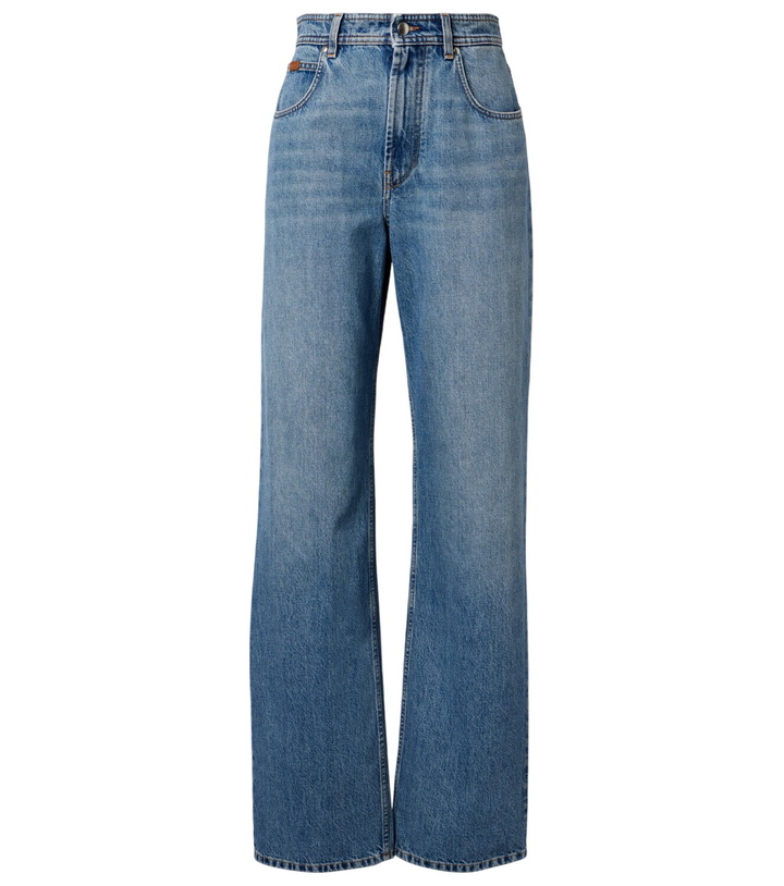 Photo: Tod's High-rise wide-leg jeans