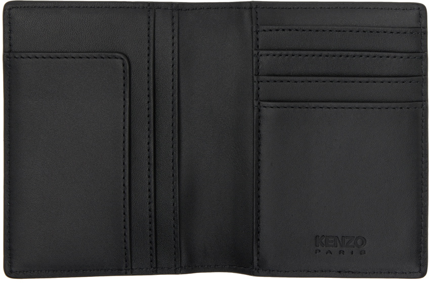 Kenzo Black Kenzo Paris Bifold Wallet Kenzo