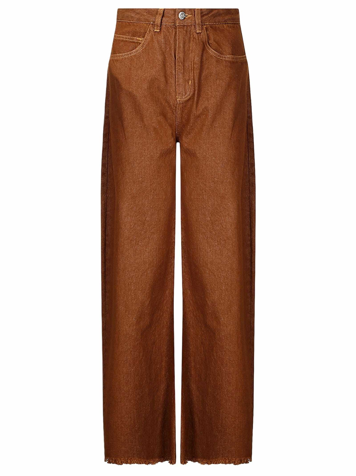 Marques Almeida Black Big Eyelet Jeans Marques Almeida