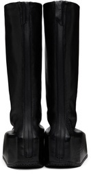 Y-3 Black Kyasu Overboot Tall Boots