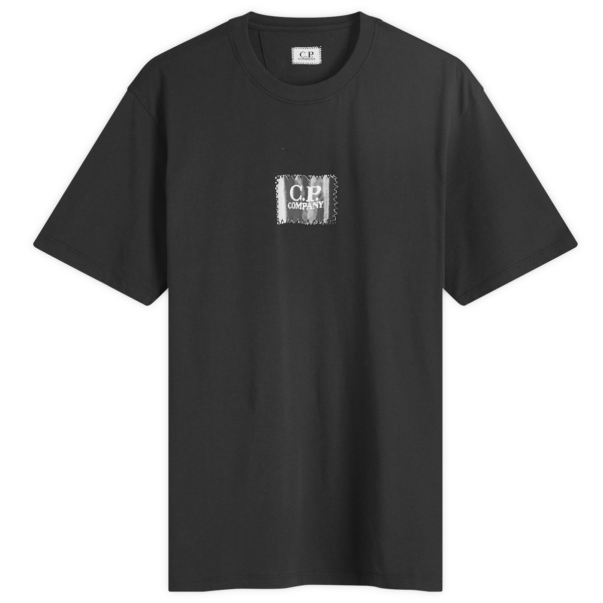 Tシャツ・カットソー C.P. COMPANY Men T-shirt Black 18CLTS049A006370W 999 C.P. Company The Metropolis Series Graphics T-Shirt