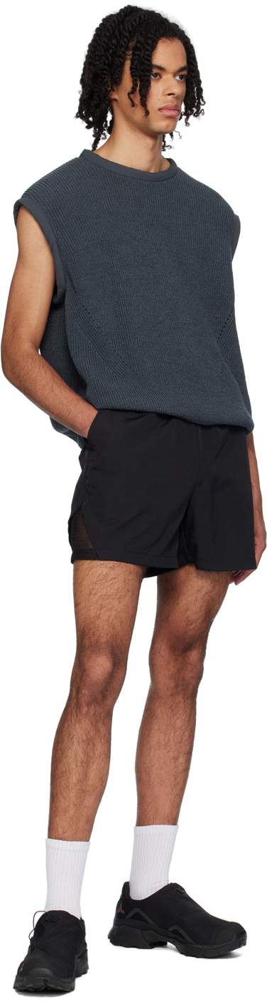 HGBB STUDIO Black Baram Shorts