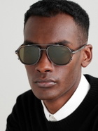 Dior Eyewear - DiorBlacksuit A4U Aviator-Style Tortoiseshell Acetate and Silver-Tone Sunglasses