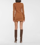 Zeynep Arçay Side-slit knit minidress