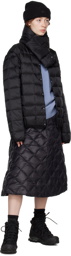 TAION Black Oversized Down Jacket