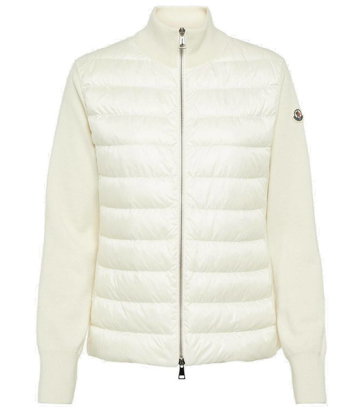 Photo: Moncler Ribbed-knit cardigan