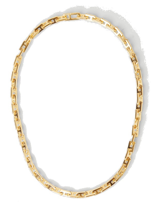 Photo: 925 A Chain Short Necklace in Gold