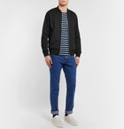 PS by Paul Smith - Organic Loopback Cotton-Jersey Bomber Jacket - Men - Black