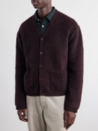 NN07 - 60064 Wool-Terry Fleece Cardigan - Brown