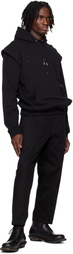 Y's For Men Black Katsuragi Cargo Pants