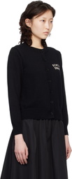 Kenzo Black Kenzo Paris 'KENZO Boke Heart' Cardigan