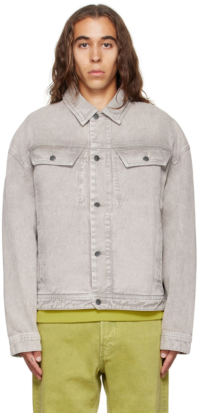 A-COLD-WALL* Gray Overdye Denim Jacket A-Cold-Wall*