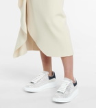 Alexander McQueen Embellished leather sneakers