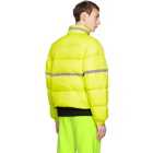 MISBHV Yellow Reflective Down Jacket