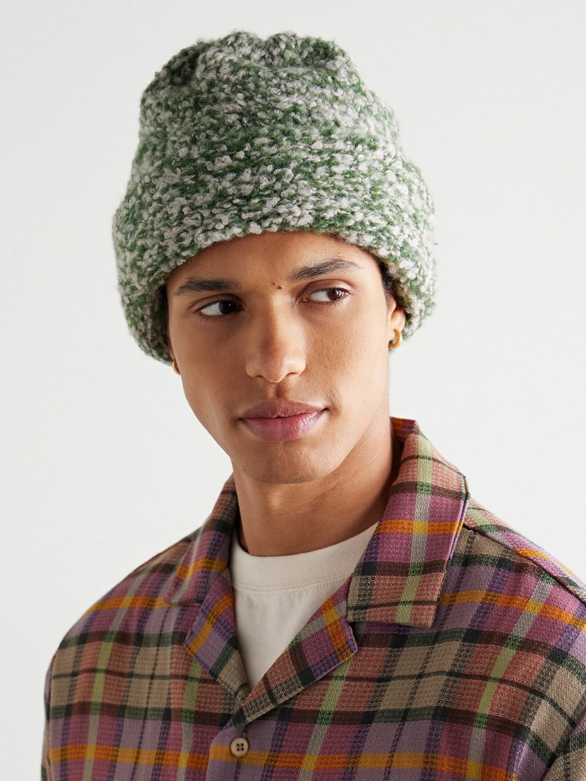 The Elder Statesman - Teddy Cashmere, Alpaca and Silk-Blend Bouclé Beanie