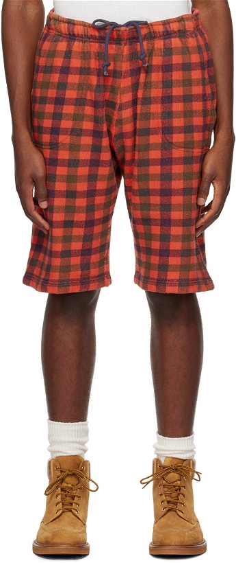 Photo: ERL Red Check Shorts