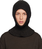 LEMAIRE Brown Hood Beanie