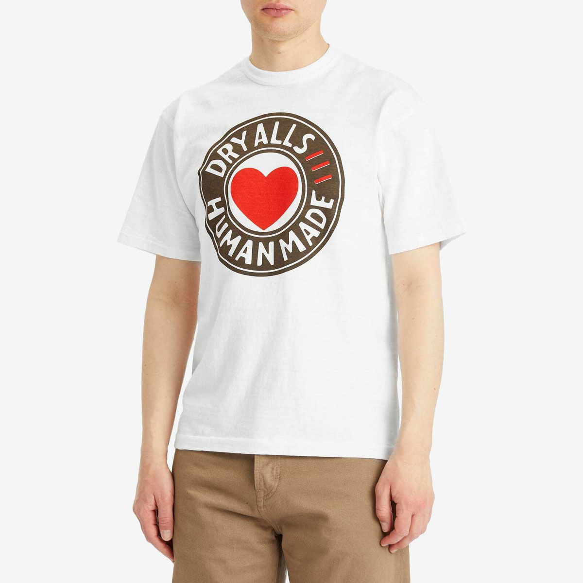 HUMAN MADE○Circle Graphic T-Shirt〇関税送料込 Human Made Men's Circle Graphic T-Shirt in White Human Made