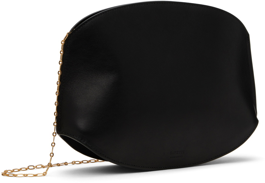 Savette Black Tondo Crossbody Bag