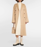 Yves Salomon Wool-lined leather ankle boots
