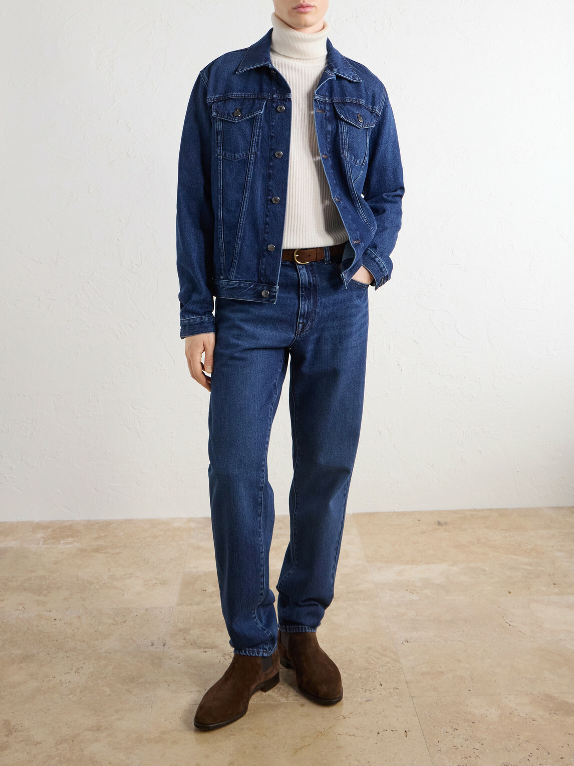 Canali - Tapered Jeans - Blue