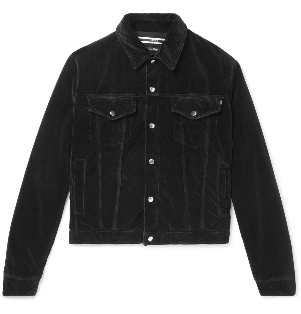 McQ Alexander McQueen - Luca Cotton-Moleskin Jacket - Men - Black