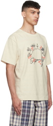 Gentle Fullness Beige Recycled Cotton T-Shirt
