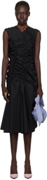 Renaissance Renaissance Black Kyra Midi Dress