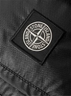 Stone Island - Convertible Logo-Appliquéd Coated-Cotton Messenger Bag
